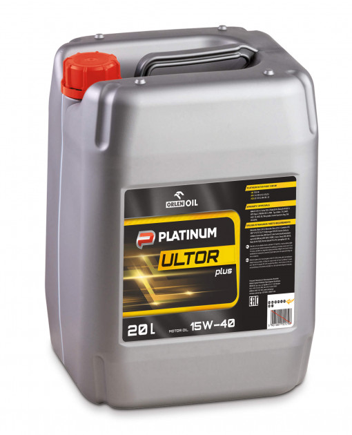 PLATINUM ULTOR PLUS CI-4 15W-40 20л